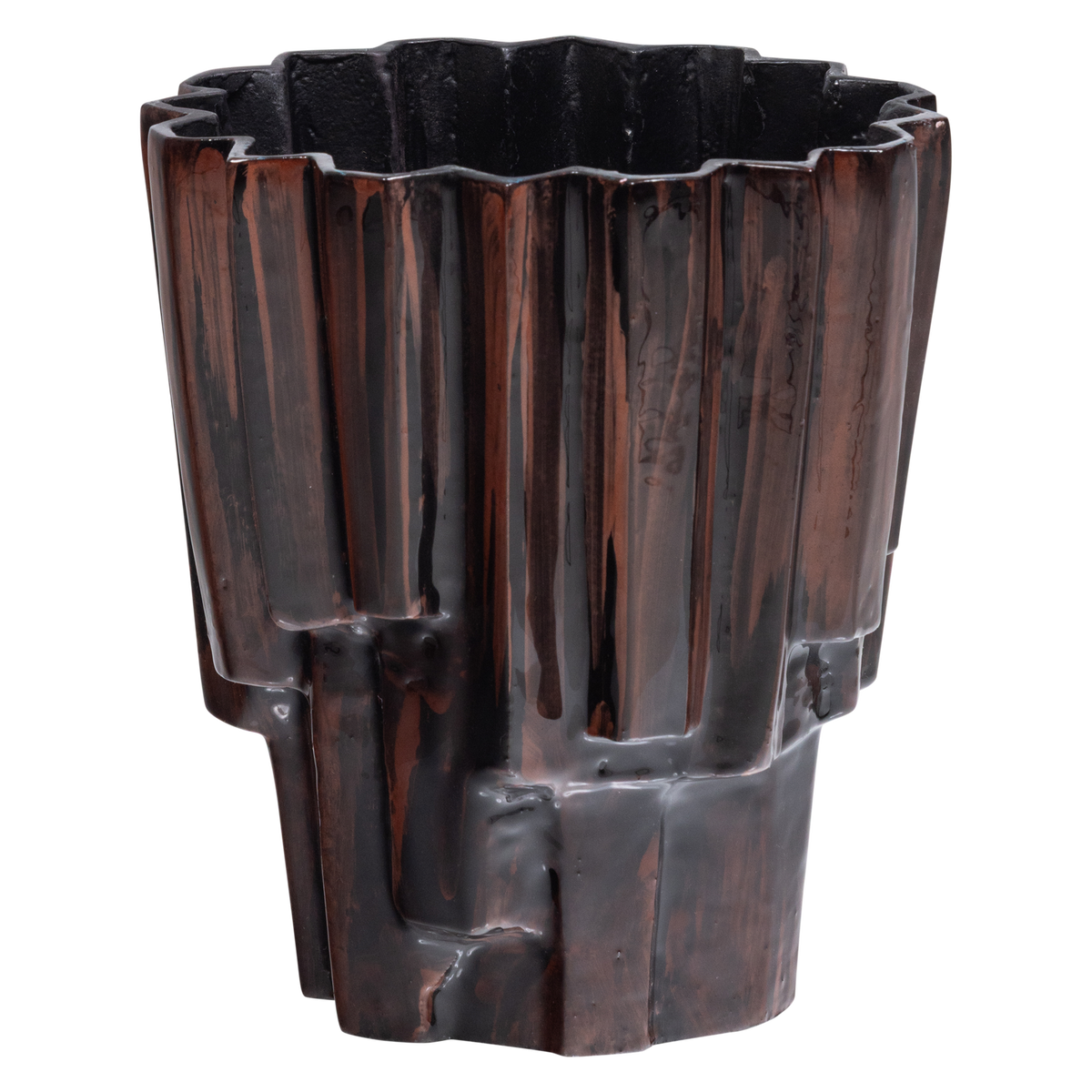 DRAVA POT ALUMINIUM BRUIN