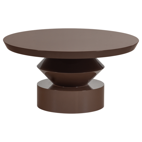 AUREN SALONTAFEL HOUT HOOGGLANS BRUIN [fsc]