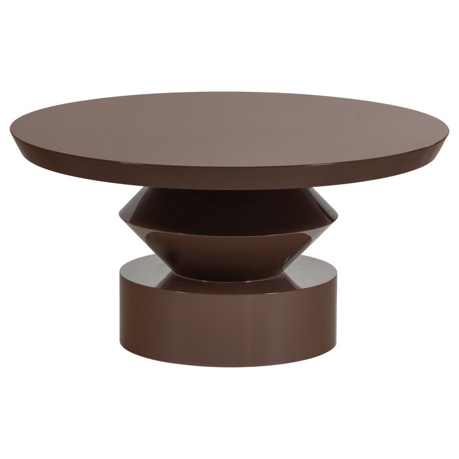 AUREN SALONTAFEL HOUT HOOGGLANS BRUIN [fsc]
