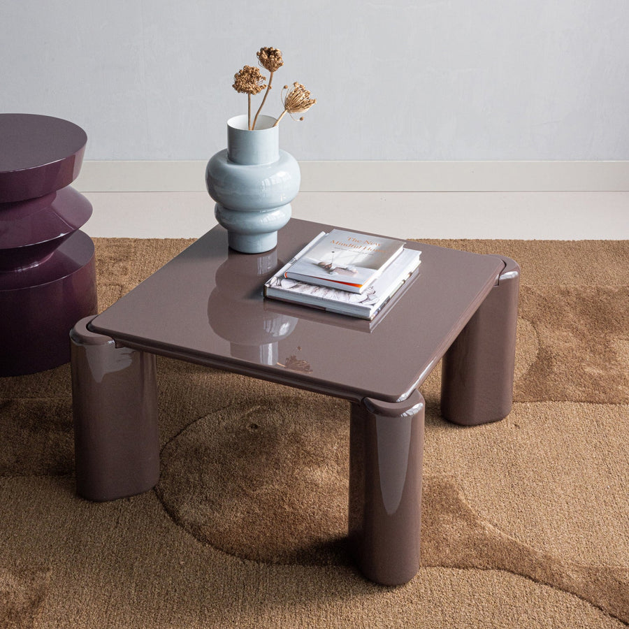 TIVEN SALONTAFEL HOUT HOOGGLANS DONKERBRUIN [fsc]