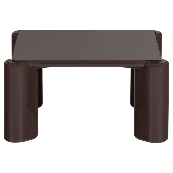 TIVEN SALONTAFEL HOUT HOOGGLANS DONKERBRUIN [fsc]