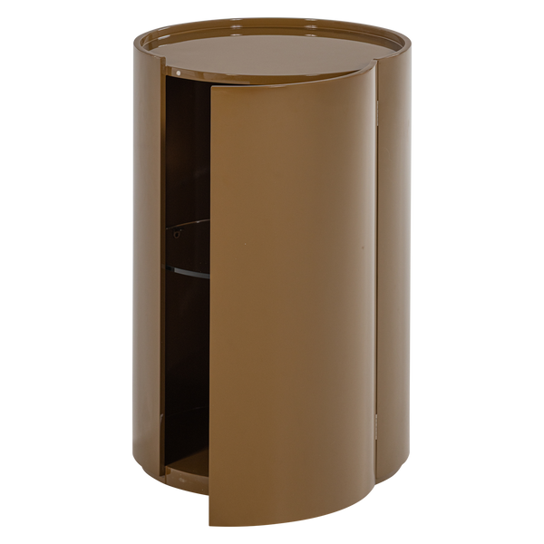 SERA RONDE KAST 72XO45 CM HOUT HOOGGLANS HONINGGEEL [fsc]