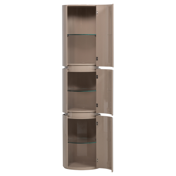 SERA RONDE KAST 188XO45 CM HOUT HOOGGLANS ZAND [fsc]