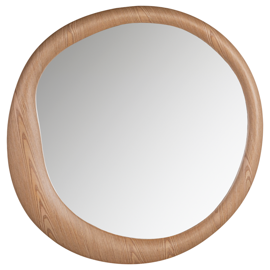 GLIVON SPIEGEL 100X100 CM HOUT FINEER NATUREL