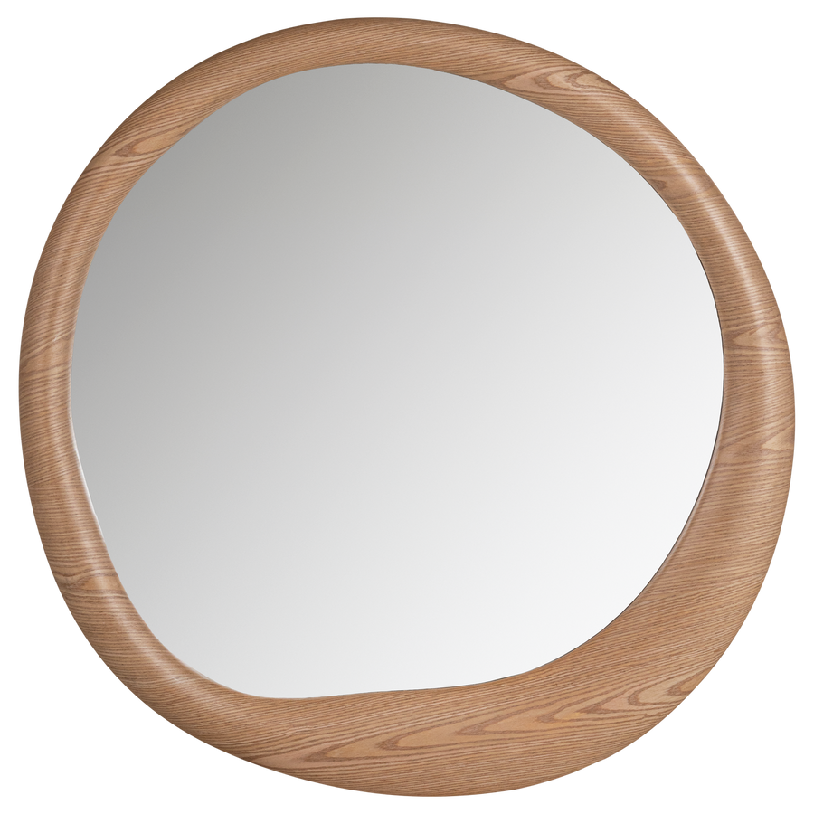 GLIVON SPIEGEL 100X100 CM HOUT FINEER NATUREL