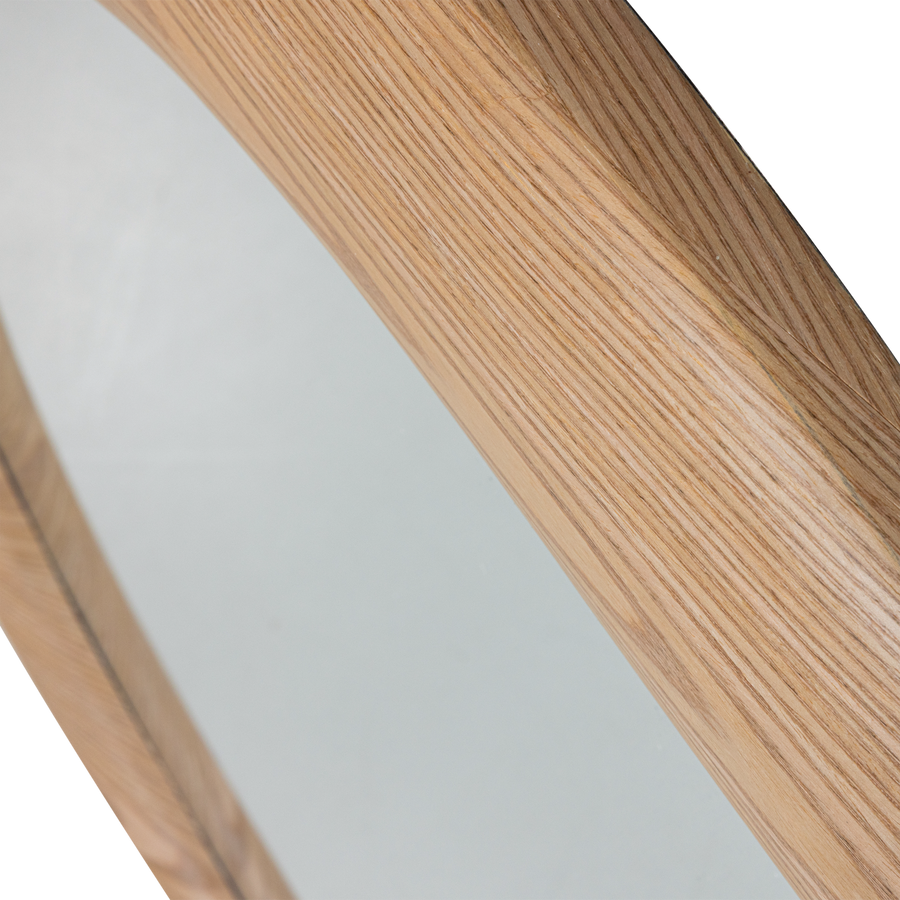 GLIVON SPIEGEL 100X100 CM HOUT FINEER NATUREL