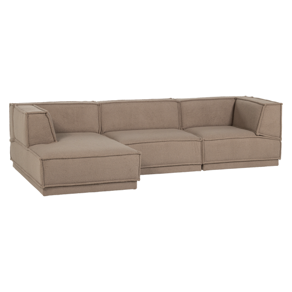 MANU CHAISE LONGUE BANK LINKS TEDDY TAUPE [fsc]