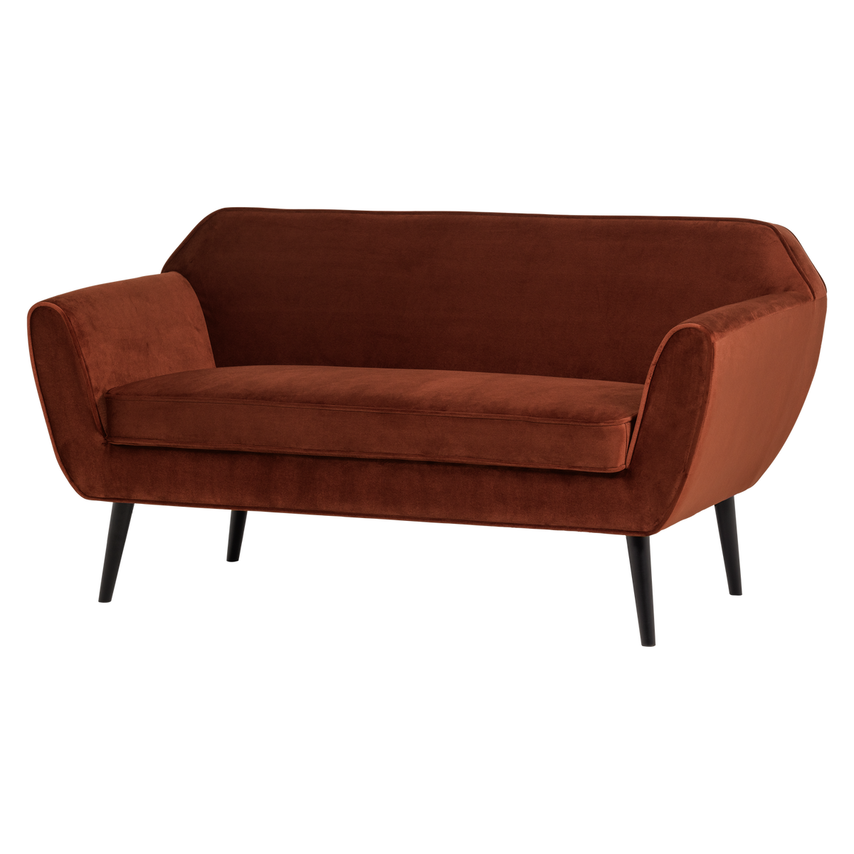 ROCCO BANK 150 CM VELVET ROESTBRUIN [fsc]
