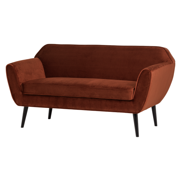 ROCCO BANK 150 CM VELVET ROESTBRUIN [fsc]