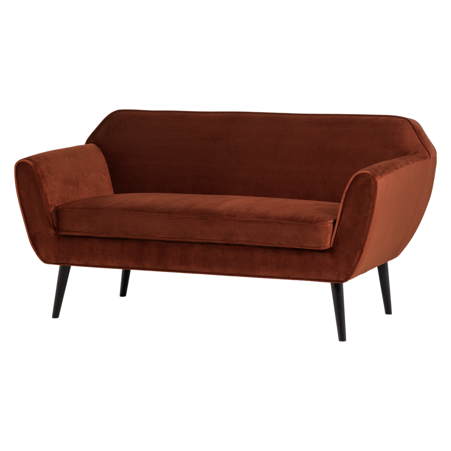 ROCCO BANK 150 CM VELVET ROESTBRUIN [fsc]