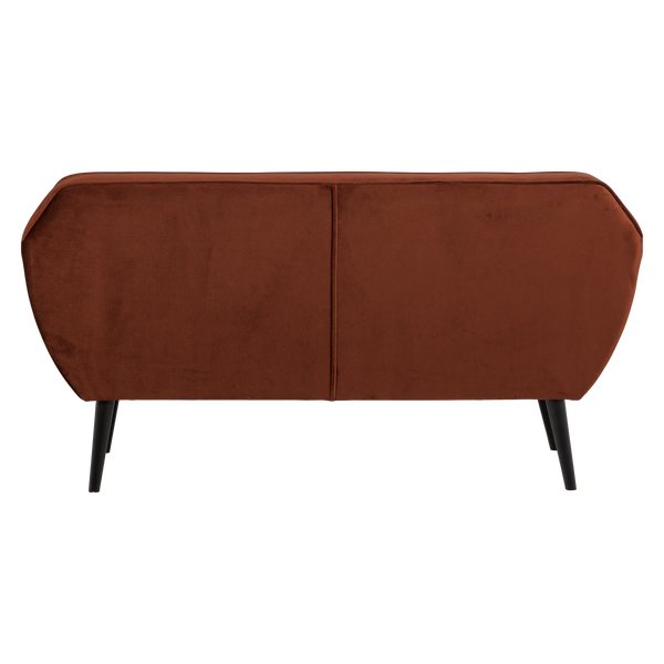 ROCCO BANK 150 CM VELVET ROESTBRUIN [fsc]