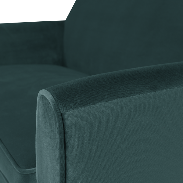 ROCCO BANK 150 CM VELVET GROENBLAUW [fsc]