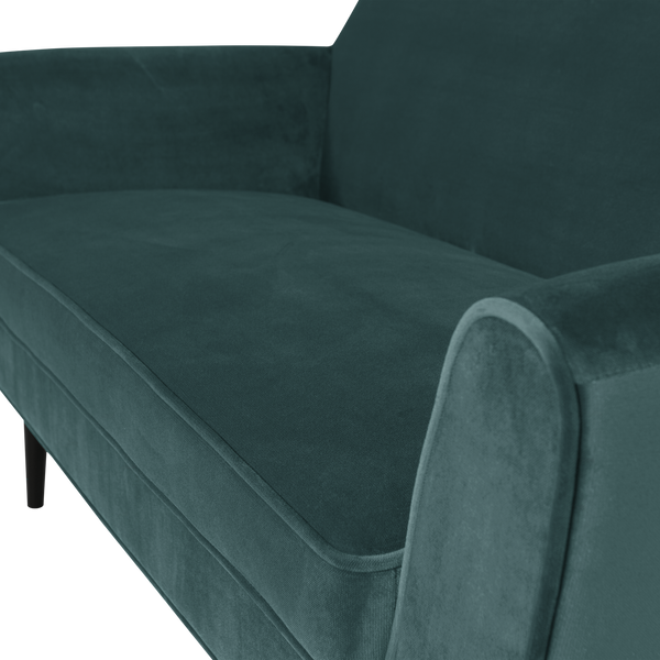 ROCCO BANK 150 CM VELVET GROENBLAUW [fsc]