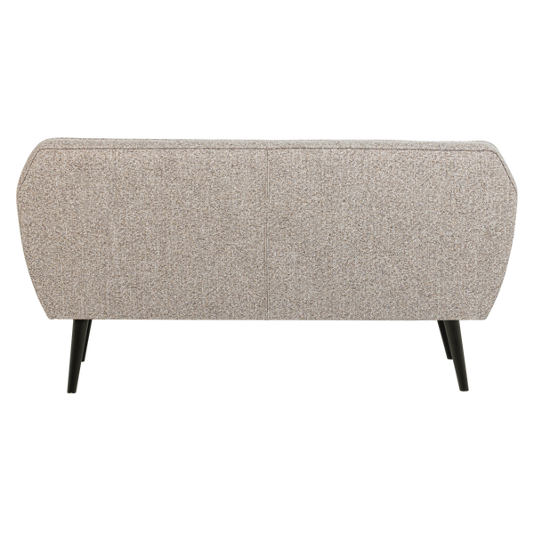 ROCCO BANK 150 CM GEWEVEN STOF BRUIN MELANGE [fsc]