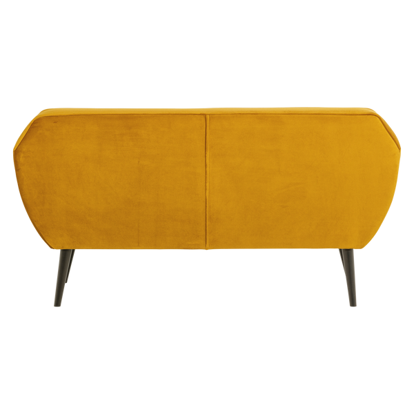 ROCCO BANK 150 CM VELVET OKERGEEL [fsc]
