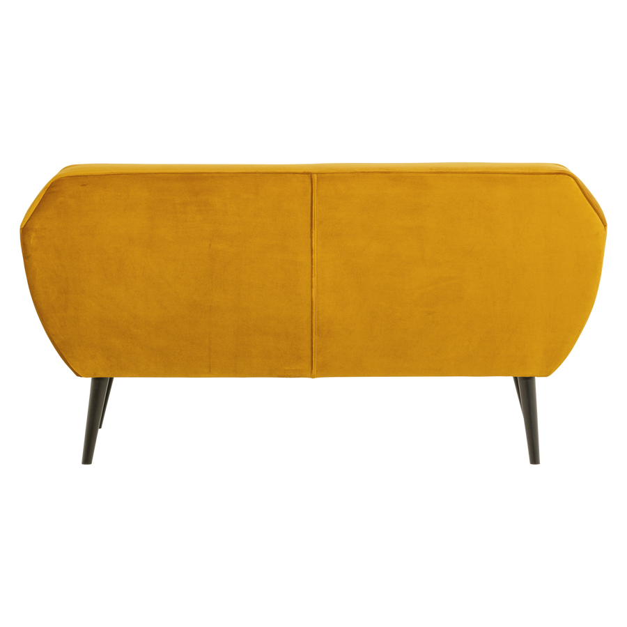 ROCCO BANK 150 CM VELVET OKERGEEL [fsc]