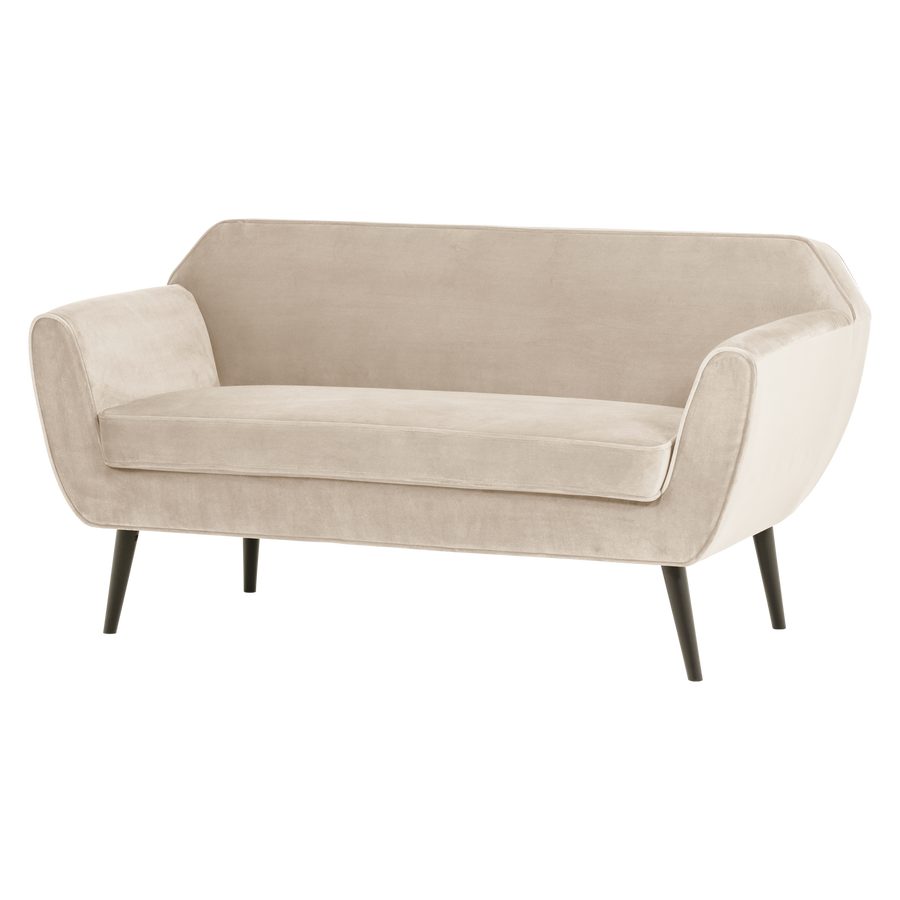 ROCCO BANK 150 CM VELVET OFF WHITE [fsc]