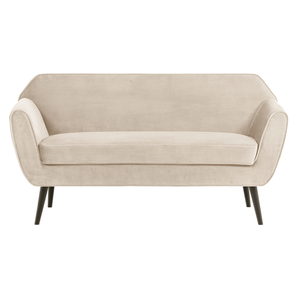 ROCCO BANK 150 CM VELVET OFF WHITE [fsc]