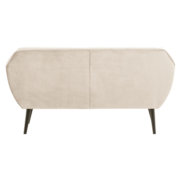ROCCO BANK 150 CM VELVET OFF WHITE [fsc]