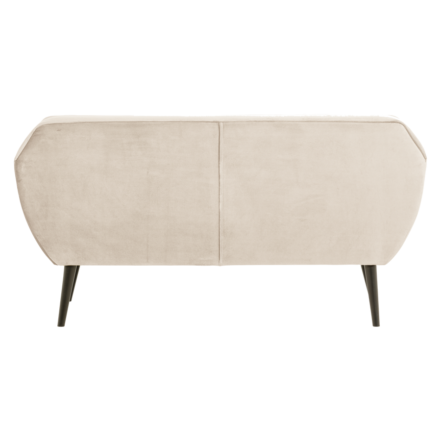 ROCCO BANK 150 CM VELVET OFF WHITE [fsc]