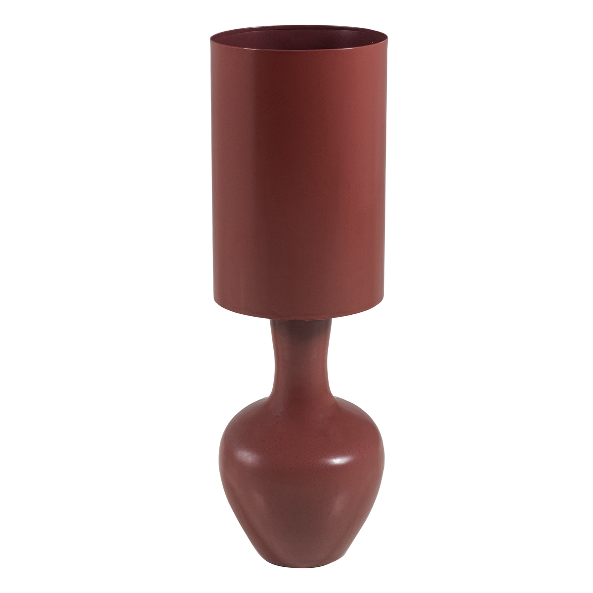 LOA TAFELLAMP XL METAAL HOOGGLANS ROOD