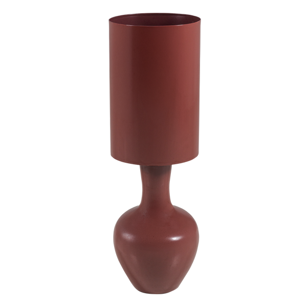 LOA TAFELLAMP XL METAAL HOOGGLANS ROOD