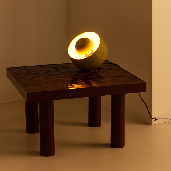 Mero tafellamp 20xo21 cm metaal hoogglans lichtgroen