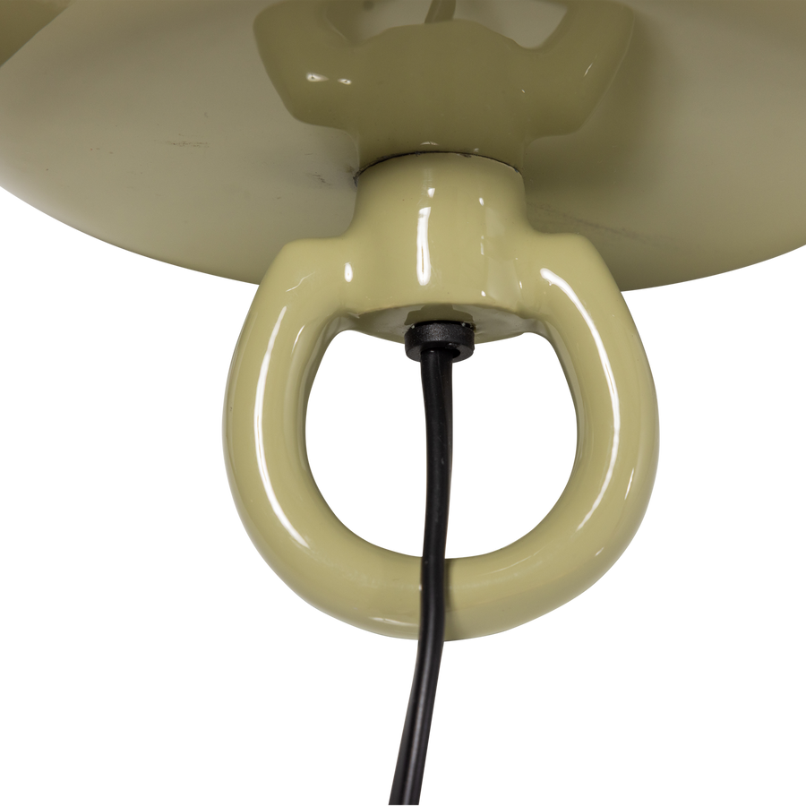 Mero tafellamp 20xo21 cm metaal hoogglans lichtgroen