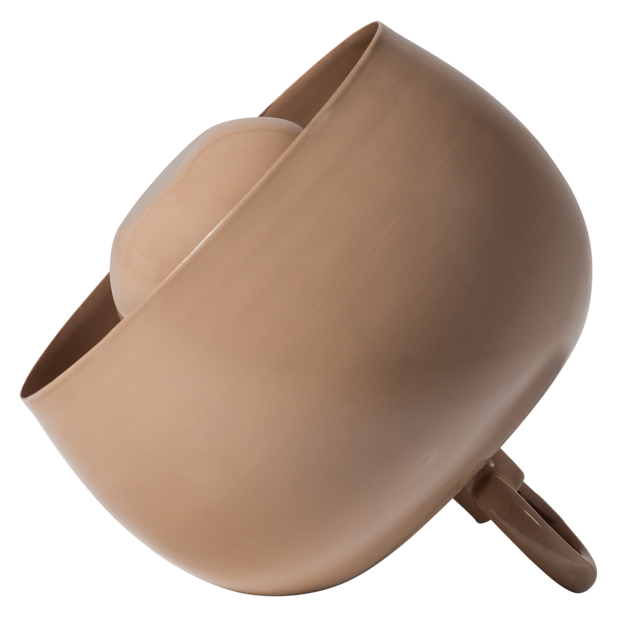MERO TAFELLAMP 20XO21 CM METAAL HOOGGLANS LICHTROZE
