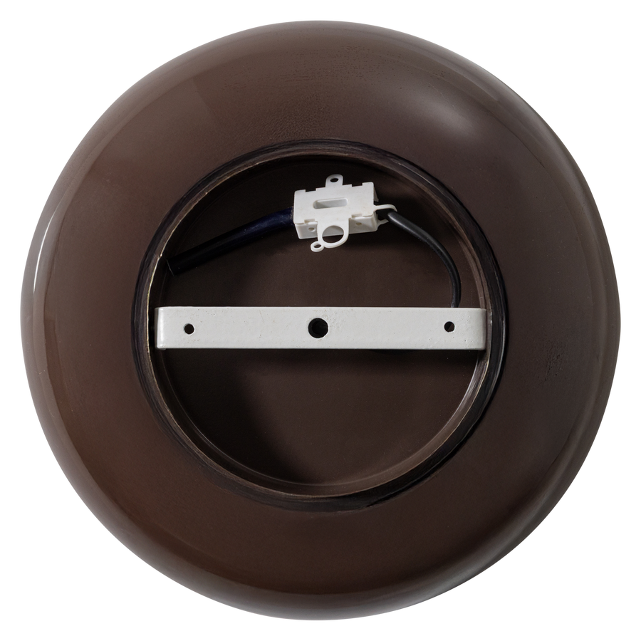 GLOOMY WANDLAMP ROND METAAL BRUIN