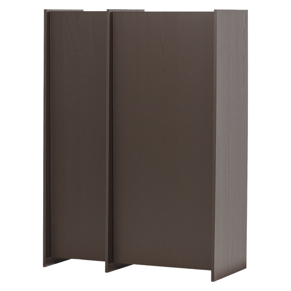 Brock 2-deurs kast essenfineer middenbruin