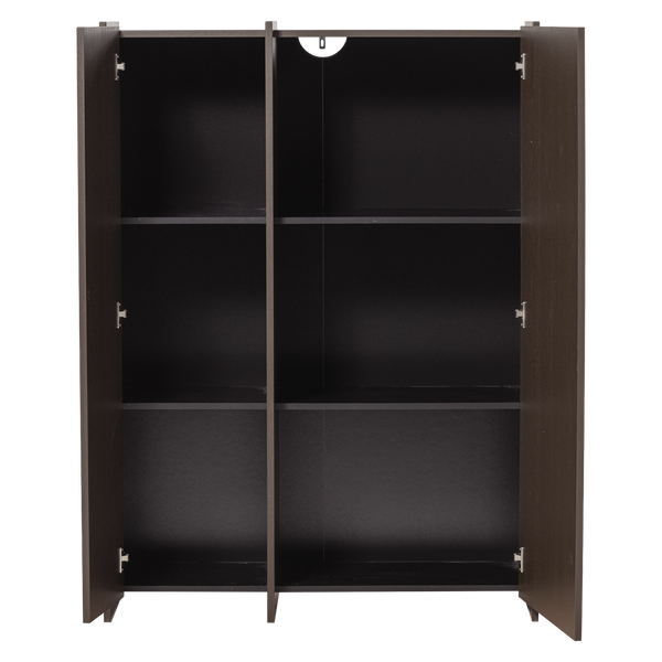 Brock 2-deurs kast essenfineer middenbruin