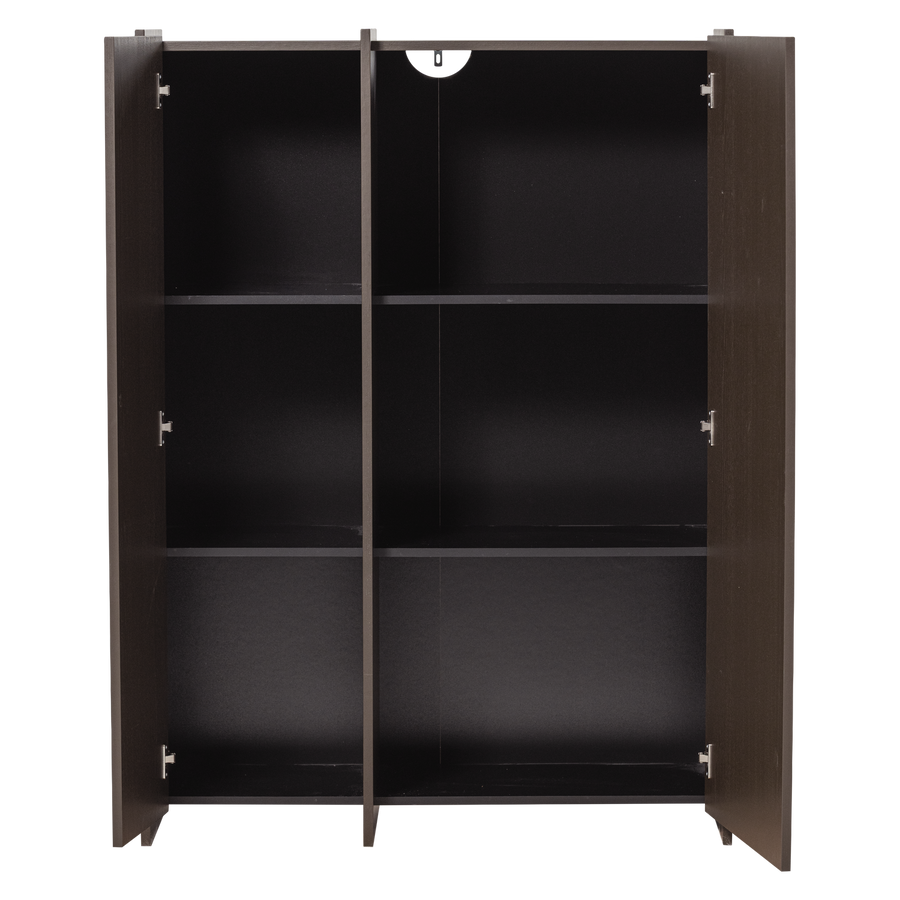 Brock 2-deurs kast essenfineer middenbruin
