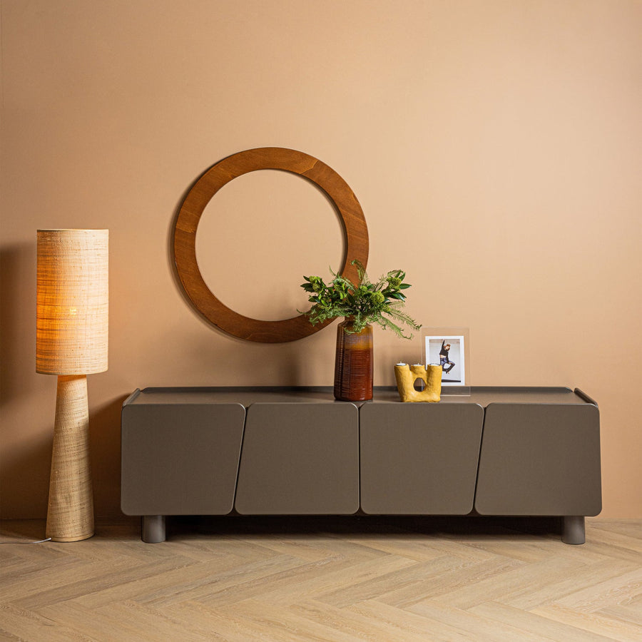 ROOT TV MEUBEL 200 CM GRENEN TRUFFEL BRUIN [fsc]