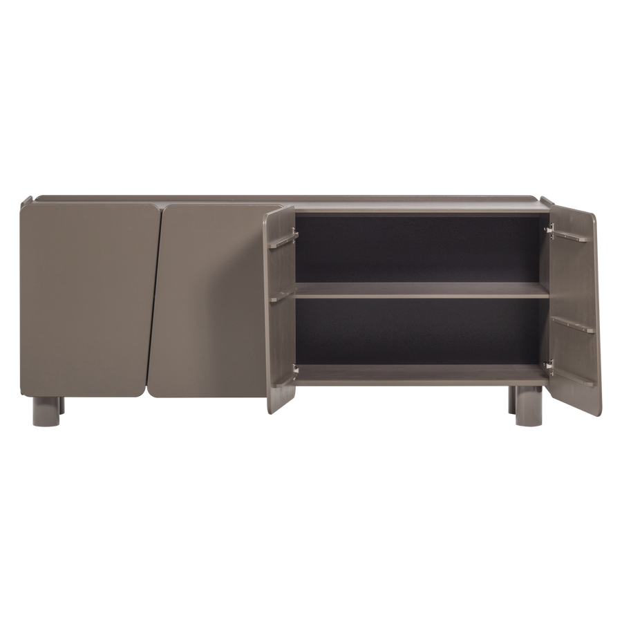 ROOT DRESSOIR 200 CM GRENEN TRUFFEL BRUIN [fsc]