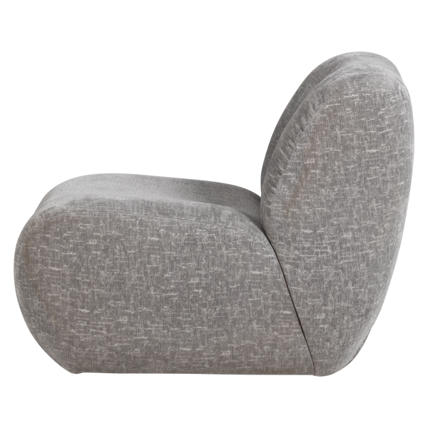 Nomu fauteuil craquele velvet lichtblauw
