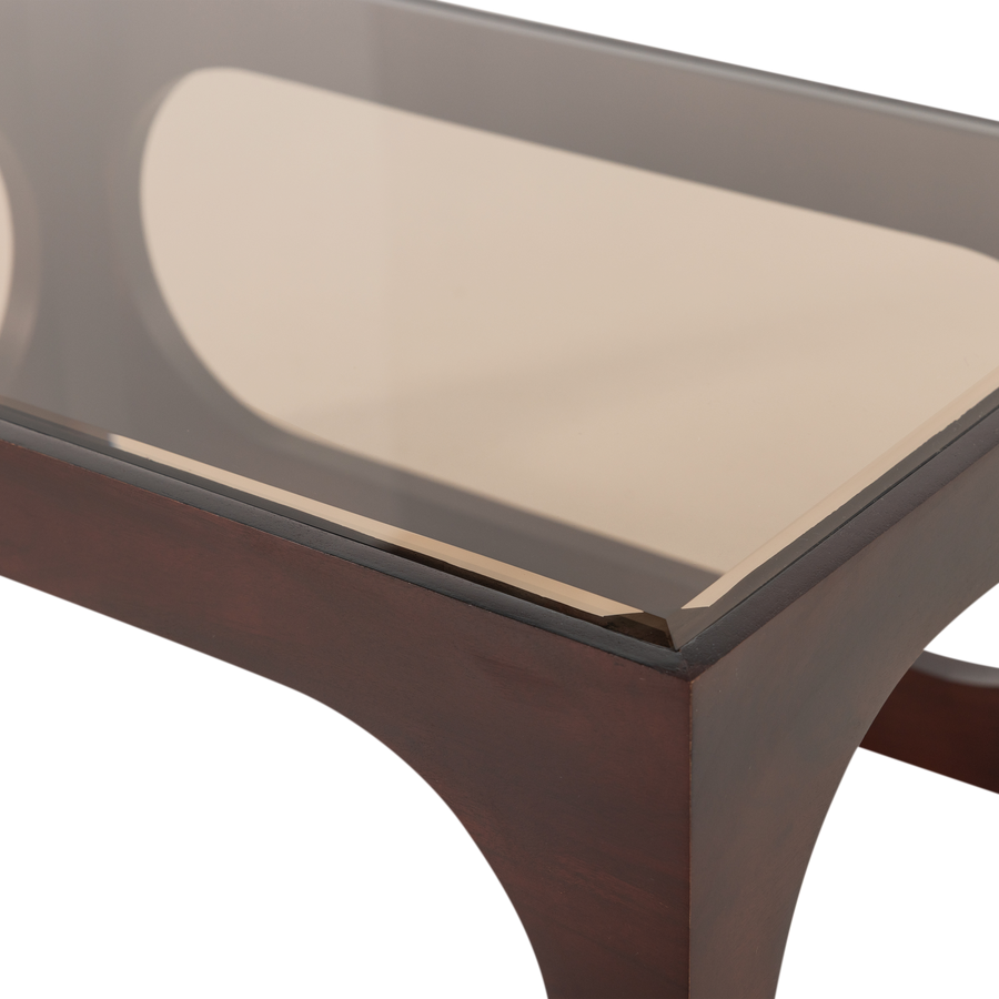TRAX SALONTAFEL ACACIAHOUT BRUIN
