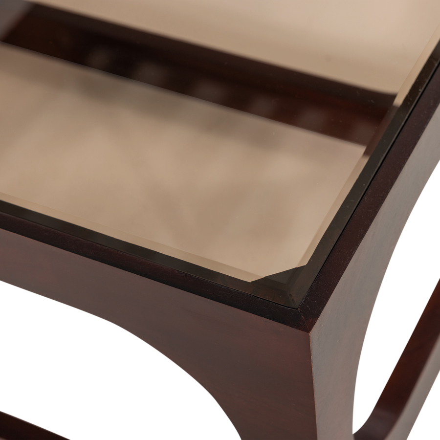 TRAX SALONTAFEL ACACIAHOUT BRUIN