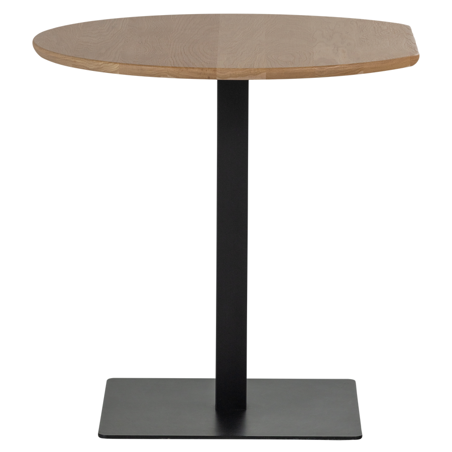 TABLO BISTRO TAFEL EINDSTUK DL 80X74CM TRANSPARANT [fsc]