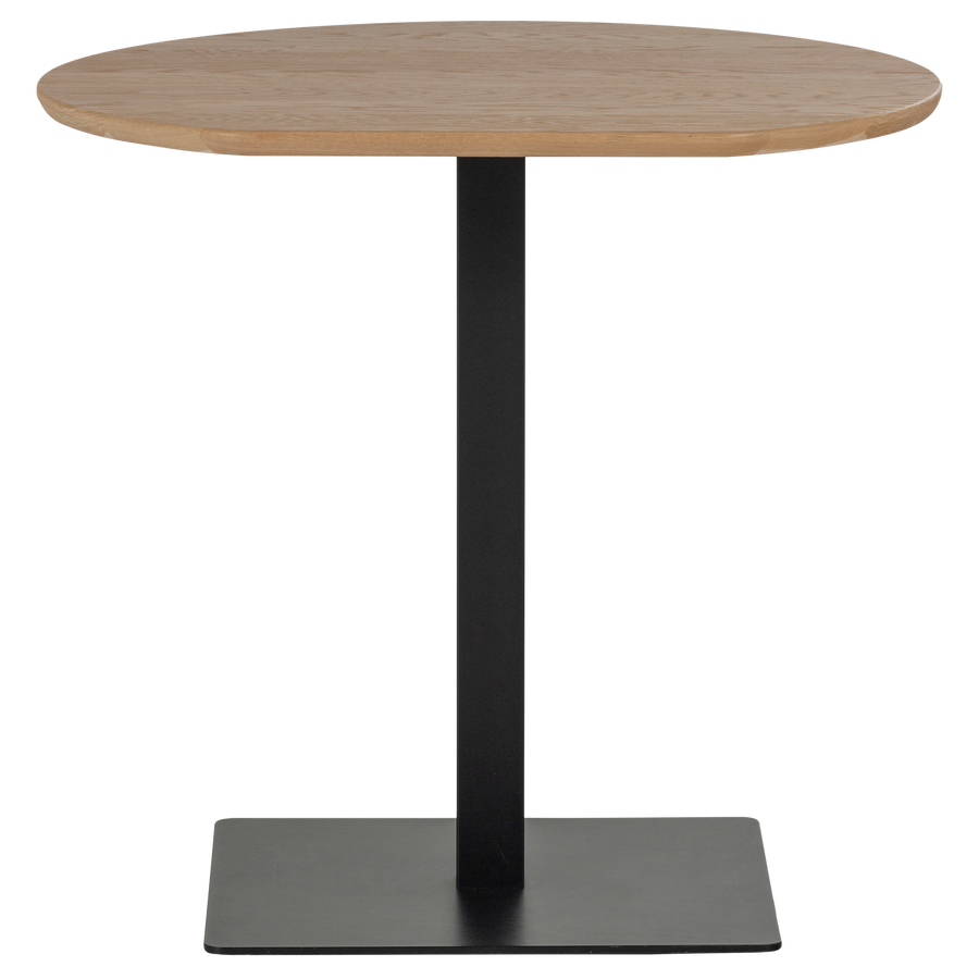 TABLO BISTRO TAFEL EINDSTUK DL 80X74CM TRANSPARANT [fsc]