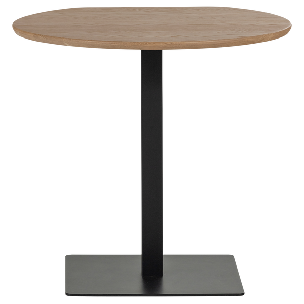 TABLO BISTRO TAFEL EINDSTUK DL 80X74CM TRANSPARANT [fsc]