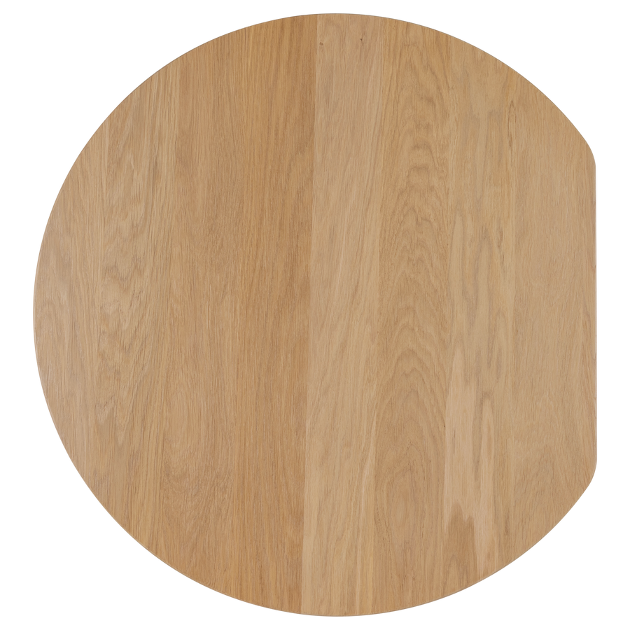 TABLO BISTRO TAFEL EINDSTUK DL 80X74CM TRANSPARANT [fsc]