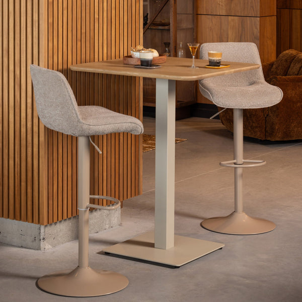TABLO BARTAFEL AFGERONDE HOEK DL TRANSPARANT [fsc]