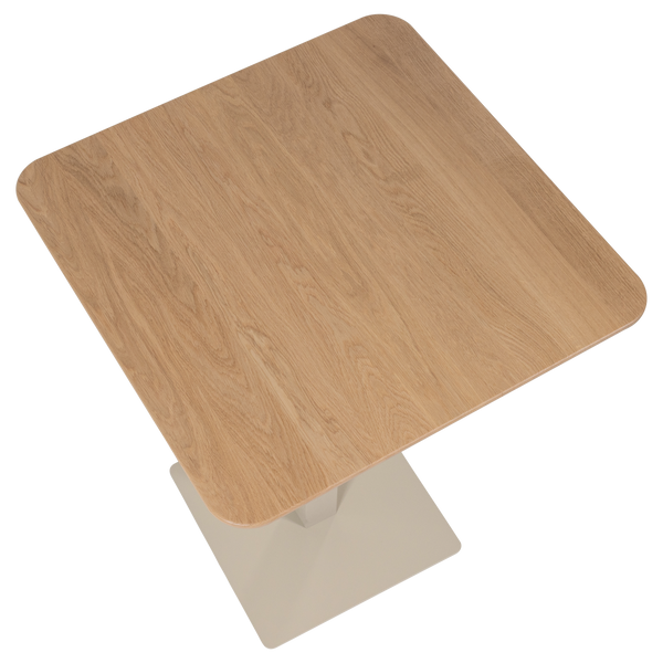 TABLO BARTAFEL AFGERONDE HOEK DL TRANSPARANT [fsc]