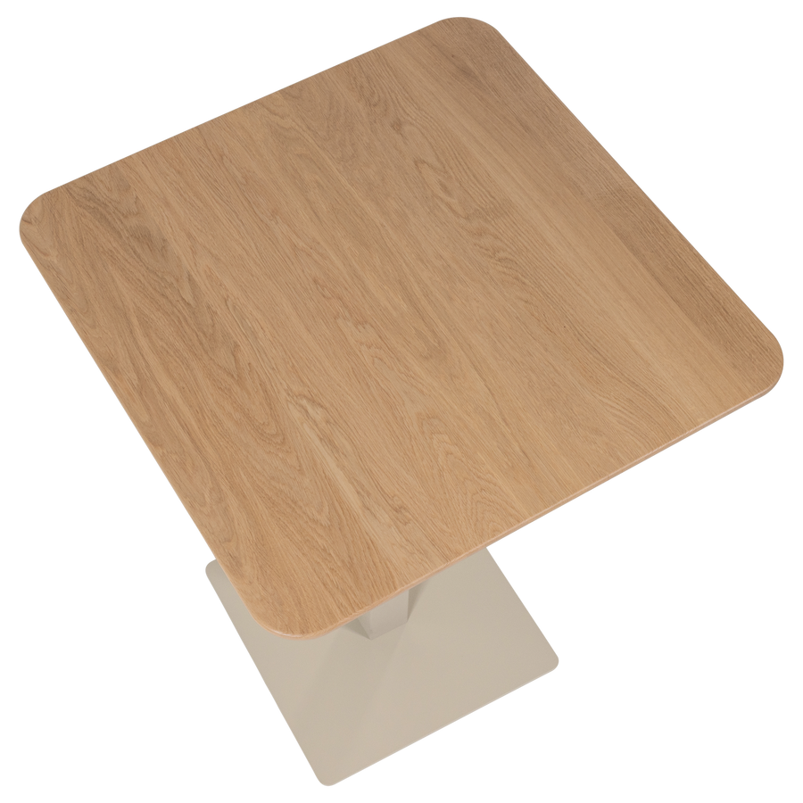 TABLO BARTAFEL AFGERONDE HOEK DL TRANSPARANT [fsc]