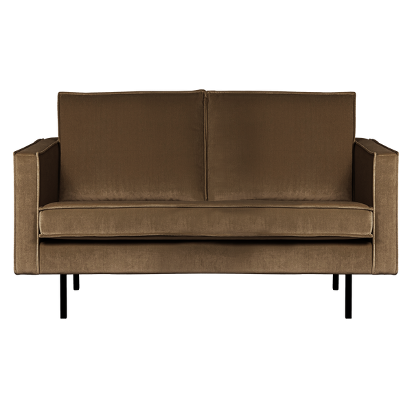 Rodeo 2-zits zitbank velvet taupe