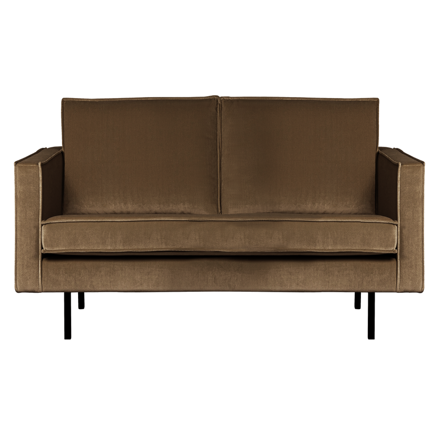 Rodeo 2-zits zitbank velvet taupe