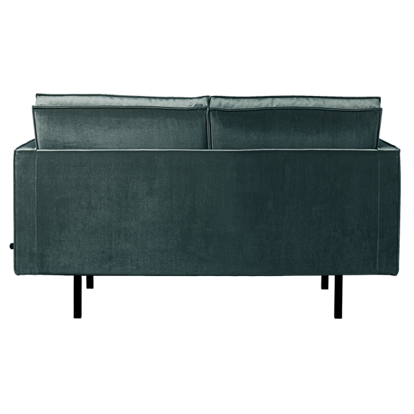 Rodeo 2-zits zitbank velvet groenblauw
