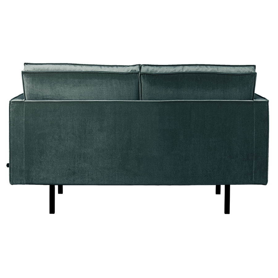 Rodeo 2-zits zitbank velvet groenblauw