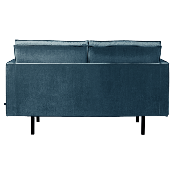 Rodeo 2-zits zitbank velvet blauw